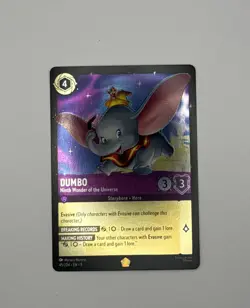 Dumbo Ninth Wonder Of The Universe Legendary Cold Foil Disney Lorcana Fabled - Image 1