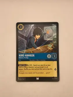 Disney Lorcana Azurite Sea Hiro Hamada - Robotics Prodigy 145/204 Non-foil - Image 1