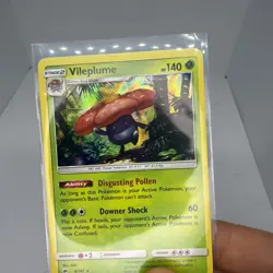 Vileplume 6/147 Holo Burning Shadows Pokemon Card NM Near Mint Nintendo Rare TCG - Image 1