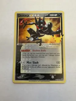 Pokemon: Greninja SWSH144 Celebrations Black Star Promo Card NM/M - Image 1