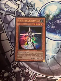 (UU) Mystic Swordsman LV4 SOD-EN012 - 1st Edition Ultra Rare Yugioh Card VLP - Image 1