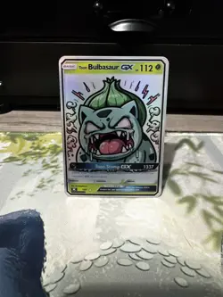 Toon Series Bulbasaur GX Holo - Fan Art Card - Poke Clown - Image 1