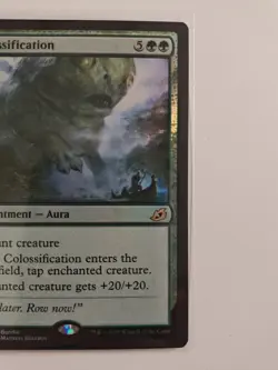 MTG Magic Ikorian Lair of Behemoths Colossification #364 Foil LP Rare Card - Image 2