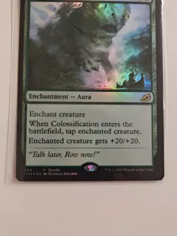 MTG Magic Ikorian Lair of Behemoths Colossification #364 Foil LP Rare Card - Image 4