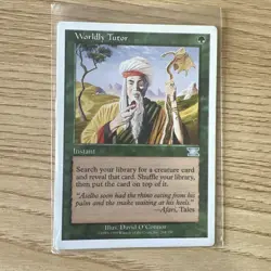 6th Edition MTG 1 Worldly Tutor Magic - Image 1