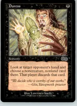 Duress - Urza's Saga - 132 - Normal LP - Image 1