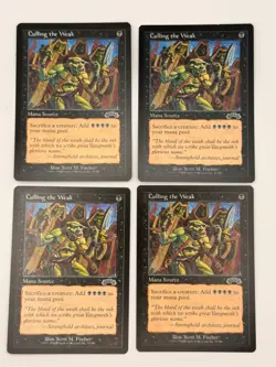 4x Culling the Weak Exodus in NM- MTG Magic the Gathering a - Image 1