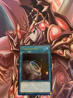 Terraforming 1st Edition Ultra Rare RA04-EN084 Yu-Gi-Oh! - Image 1