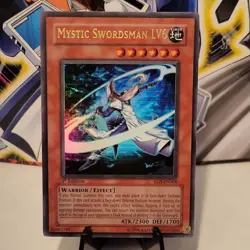 Yu-Gi-Oh! Mystic Swordsman LV6 1st Edition RDS-EN008 Ultra Rare Near Mint - Image 1