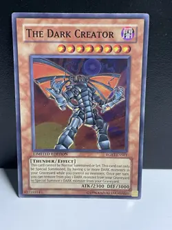The Dark Creator – RGBT-ENSE1 – Super Rare – LP – Limited Edition - Image 1