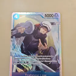 One Piece TCG The Best Vol. 2 PRB-02 Foil Trafalgar Law ST17-002 SR (Reprint) NM - Image 3