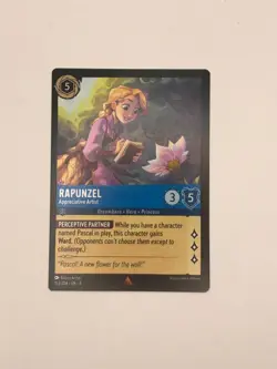 Rapunzel Appreciative Artist 153/204 Rare Ursula's Return Lorcana Non Foil - Image 1