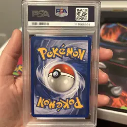 Pokemon TCG Poliwrath Holo Rare Base Set Two 15/130 PSA 8 NM-MT - Image 2