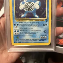 Pokemon TCG Poliwrath Holo Rare Base Set Two 15/130 PSA 8 NM-MT - Image 4