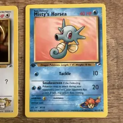 Pokemon TCG 1st Edition Gym Heroes 10 Card Lot - All LP /NM Condition - Vintage - Image 5