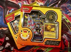 Lot of 2 - 2026 Pokemon Day Collection - 30th Anniversary Set Pikachu Holo - Image 1