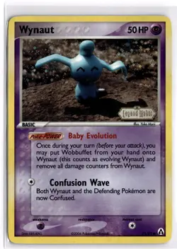 Pokemon TCG Wynaut 71/92 ex Legend Maker Reverse Holo - Image 1