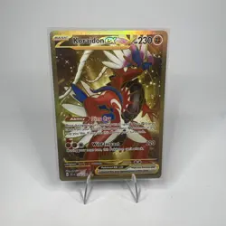 Pokemon TCG Koraidon EX 254/198 Sv01 Hyper Rare Gold Scarlet Violet Base Set - Image 1