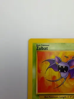 #57/62 Zubat Normal Common - Pokemon TCG Fossil - Vintage - LP (See Photos) - Image 3