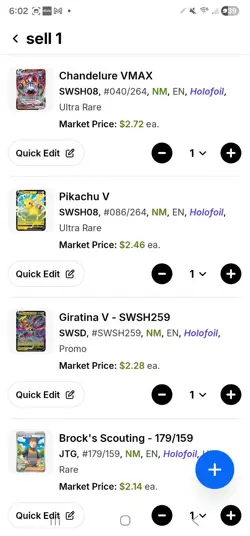 261 CARD POKEMON TCG BULK + EX/V/ VMAX/ VSTAR FULL ART - Image 2
