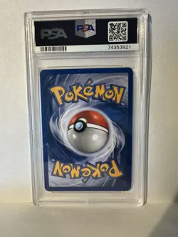 PSA 8 Hitmonchan 8/130 Pokemon Base Set 2 Holo Rare TCG NM - Image 2