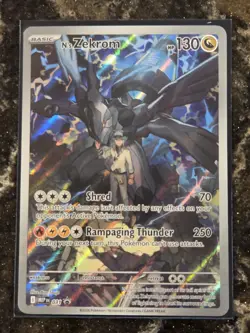 Pokemon TCG Ascended Heros N's Zekrom 031 ETB Promo - Image 1