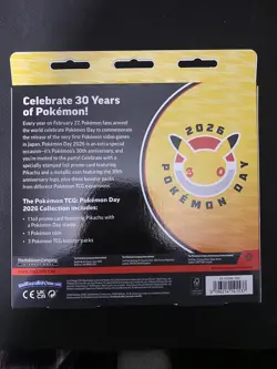 POKEMON DAY 2026 COLLECTION - 30TH ANNIVERSARY🎉🥳 - BRAND NEW & SEALED - Image 2