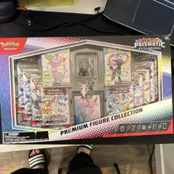 Pokemon Prismatic Evolutions Premium Figure Collection Box - Espeon & Umbreon - Image 1