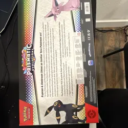 Pokemon Prismatic Evolutions Premium Figure Collection Box - Espeon & Umbreon - Image 2