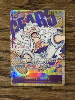 Monkey.D.Luffy SEC Alt Art OP05-119 One Piece Awakening of the New Era - Image 1