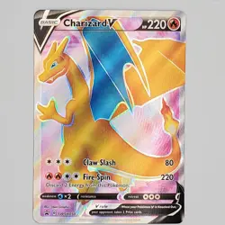 Pokemon TCG - Charizard V SWSH050 Black Star Promo - Image 1