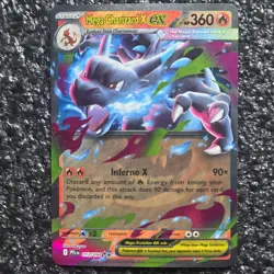 Pokemon TCG - Me02: Phantasmal Flames - Mega Charizard X ex #13 Double Rare - Image 1