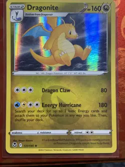 Dragonite Holo Rare Holo SWSH12: Silver Tempest 131/195 NM Pokemon TCG - Image 1