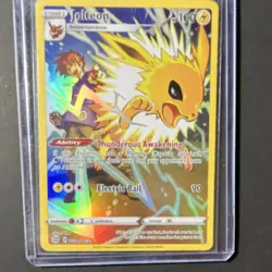 Pokemon TCG Jolteon TG04/TG30 Swsh09: Brilliant Stars Holo Full Art Ultra Rare - Image 1