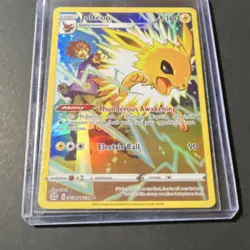 Pokemon TCG Jolteon TG04/TG30 Swsh09: Brilliant Stars Holo Full Art Ultra Rare - Image 2
