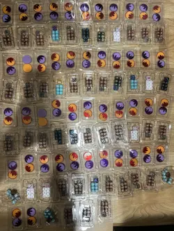 Pokemon TCG ETB Dice Lot of 47 Plus Counters And Coins - Image 1