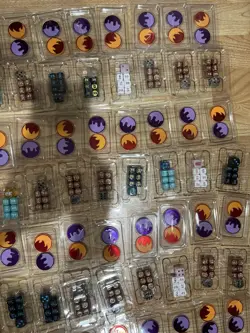 Pokemon TCG ETB Dice Lot of 47 Plus Counters And Coins - Image 3