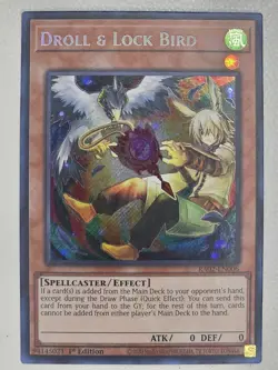 Droll & Lock Bird - RA02-EN006 - Yugioh - *1ST EDITION* - Image 1
