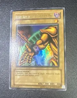 Right Arm Of The Forbidden One LOB-122 Yu-Gi-Oh! Ultra Unlimited. Pack Fresh - - Image 1