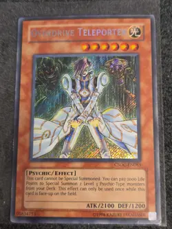 Overdrive Teleporter CSOC-EN083 Secret Rare MP Yugioh - Image 1