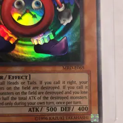 Konami Yu-Gi-Oh! Time Wizard Metal Raiders MRD-E065 Effect Holo - Image 2