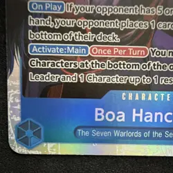 Boa Hancock EB03-026 Super Rare Holo Character Card One Piece CCG - Image 3
