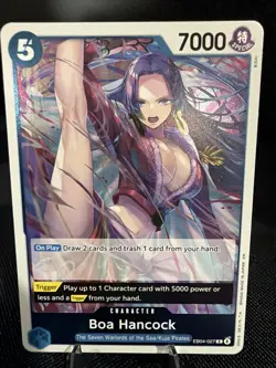 Boa Hancock Foil EB04-027 The Azure Sea's Seven English One Piece NM/M - Image 1