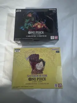 One Piece OP-06 And OP-07 Booster Box Bundle SEALED - Image 1