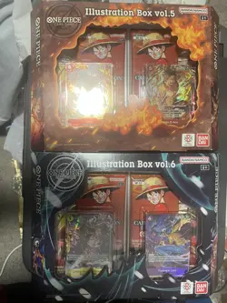 ONE PIECE Illustration Box Vol 5 & Vol 6 NEW PRB-02 OP-13 TCG Sealed - Image 1
