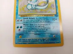 Pokemon Vaporeon Jungle Trading Card Holo Rare 12/64 Vintage Collectable - Image 3