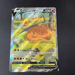 Pokemon Charizard V SWSH260 Black Star Promo Card NM - Image 1