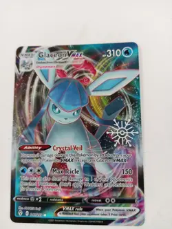 Pokemon Glaceon V & VMax Trading Cards Evolving Skies Holo Ultra Rare TCG - Image 3