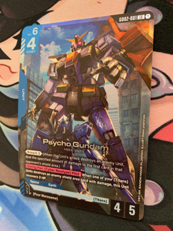 Gundam Card Game - Psycho Gundam GD02-001 LR - Dual Impact - Image 3