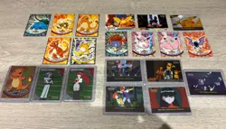 Bundle Topps Pokemon Cards - 20 Cards (8 Holo) Inc Charmander & Raichu - Image 1